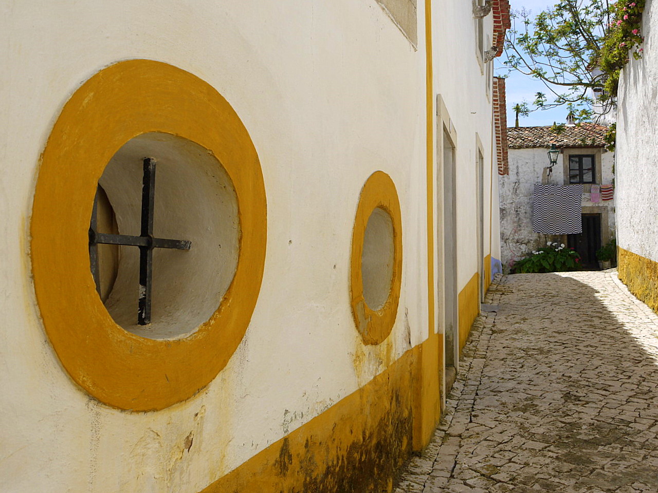 views of The Obidos town